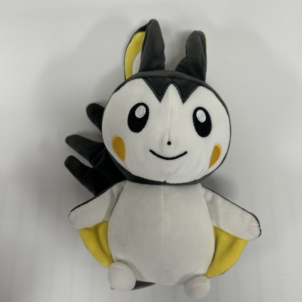 2023 Pokémon EMOLGA Plush 9" by Jazwares Nintendo Game Freak Used